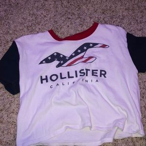 short sleeve crop top